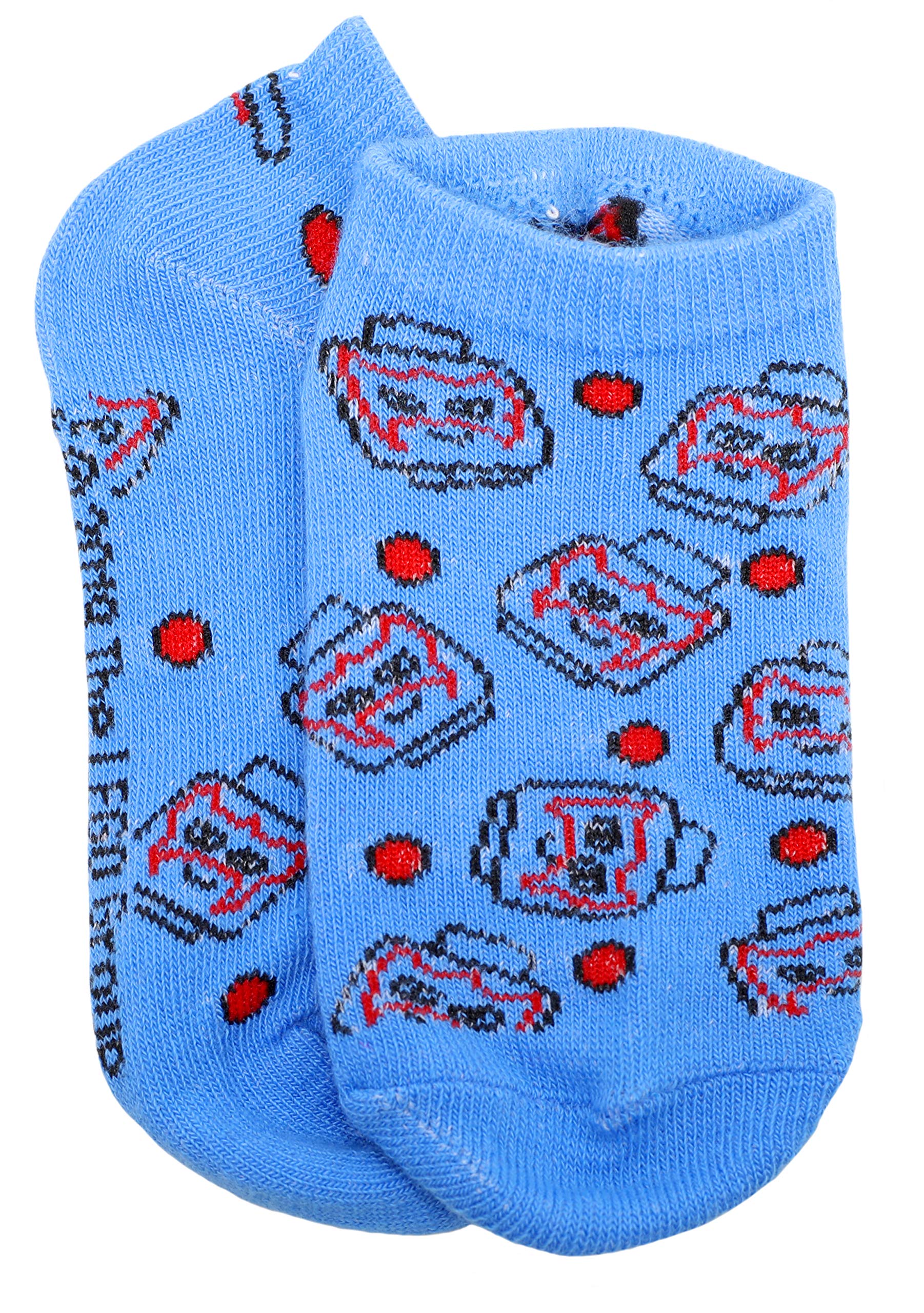 LEGO Boys' 8-Pack No-Show Character Socks - Medium (Shoe Size 9-2.5) | Fun Cartoon Socks for Kids, Teens & Adults | Perfect for School, Sports & Everyday Wear