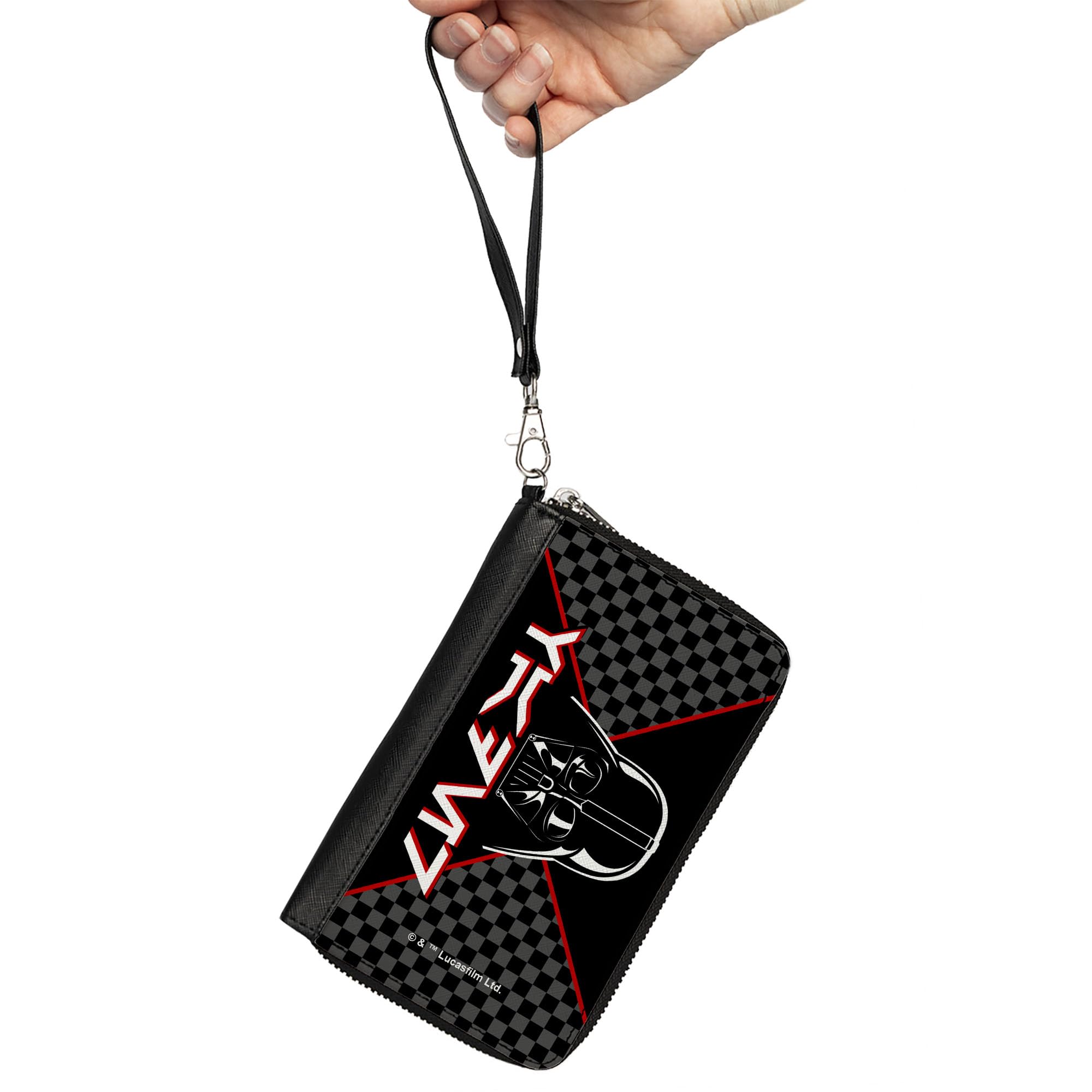 Star Wars Darth Vader PU Wallet for Women - Compact & Stylish for Daily Use