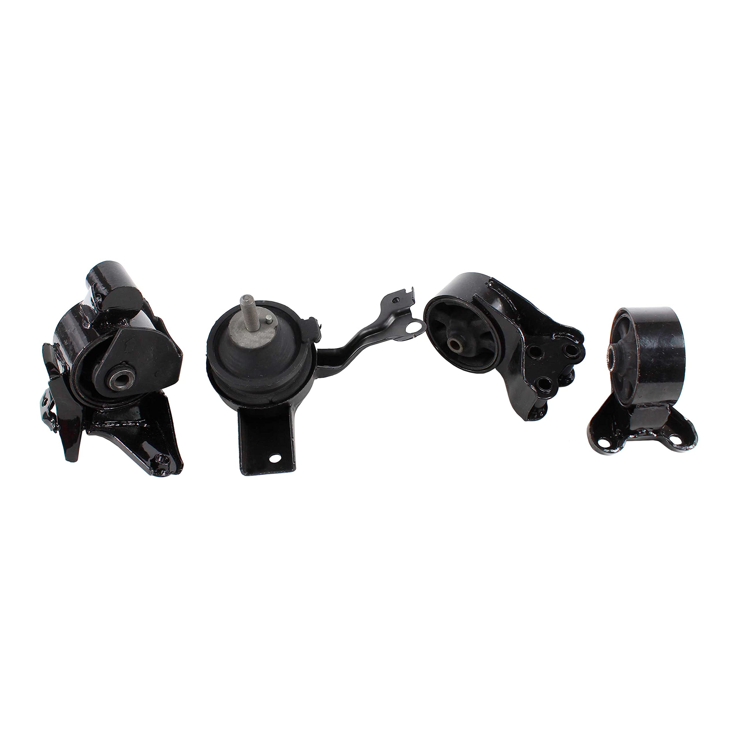 DNJ MMK1094 Motor Mount Kit - Compatible with 2001-2006 Hyundai Elantra & Tiburon 2.0L Automatic Transmission (4-Piece Set) - Perfect for Engine Vibration Reduction & Smooth Ride