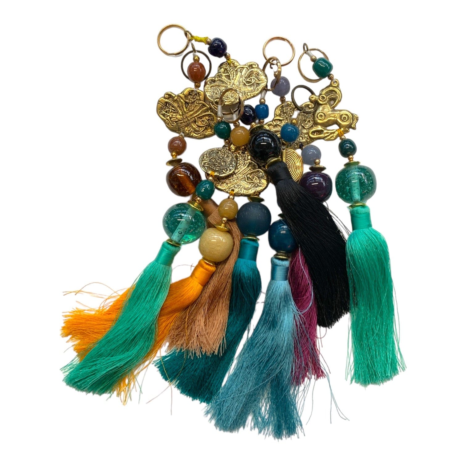 Handmade Beaded Lantern Keychain - Bohemian Style Keyring for Women & Girls - Perfect for Home Decor, Gifts, and Bag Accessories