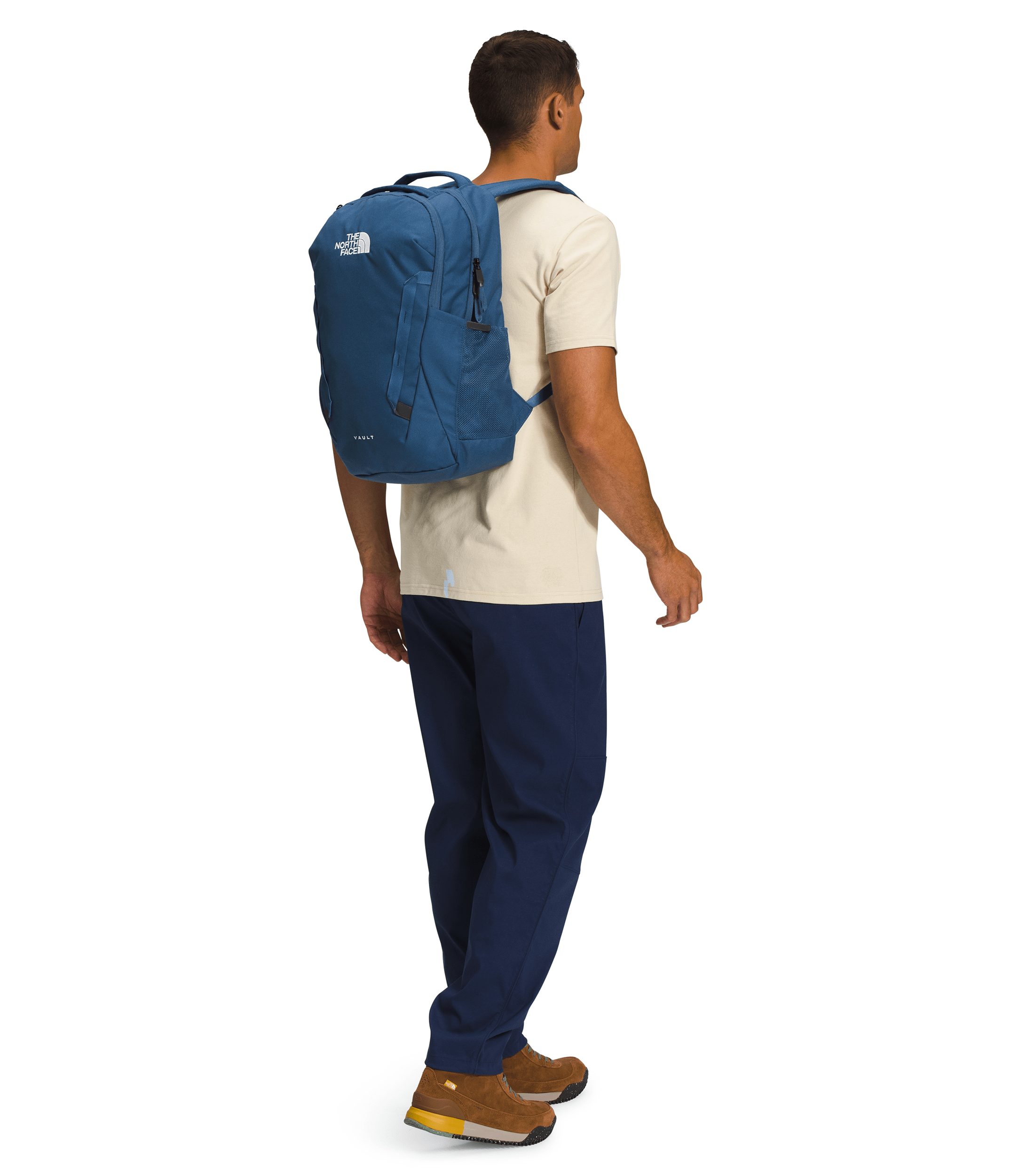 The North Face Vault Backpack - Durable Laptop Backpack for Men & Women - Water-Resistant School, Travel & Hiking Daypack - Fits 15
