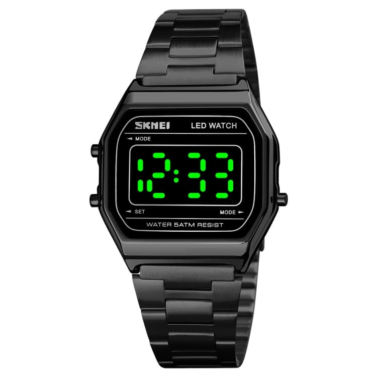 LED Digital Watch 1646 - Waterproof Sports Watch for Men & Women - Perfect for Running, Swimming & Outdoor Activities