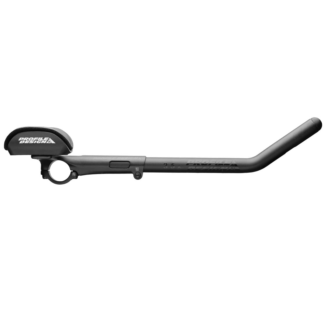 Profile Design Subsonic Ergo 35a Aerobar - Lightweight Carbon Fiber Aero Bars for Triathlon & Time Trial Bikes - Perfect for Road Cycling, Triathlons & Competitive Racing