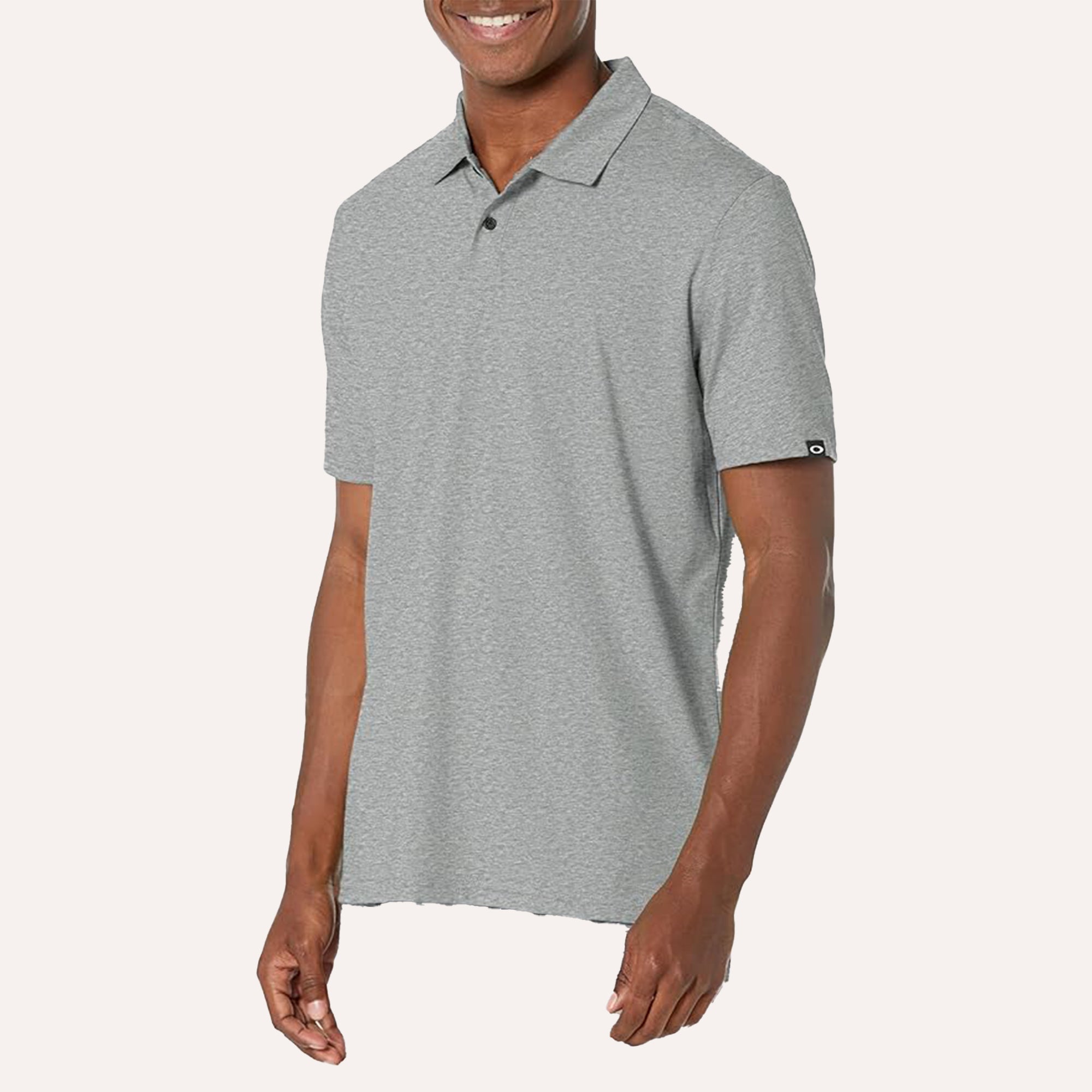 Oakley Transition Polo Shirt for Men - New Granite Heather Color, Moisture-Wicking & Breathable Fabric - Perfect for Golf, Casual Wear & Outdoor Activities