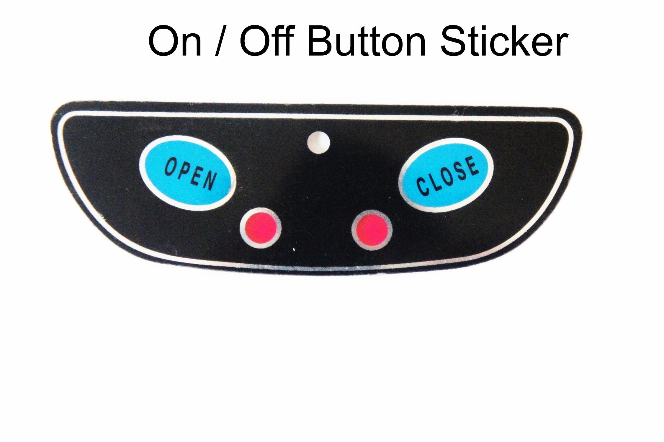 IT13HX On/Off Button Sticker - Durable Switch Label for Easy Identification | Perfect for Industrial Equipment, Control Panels & Machinery