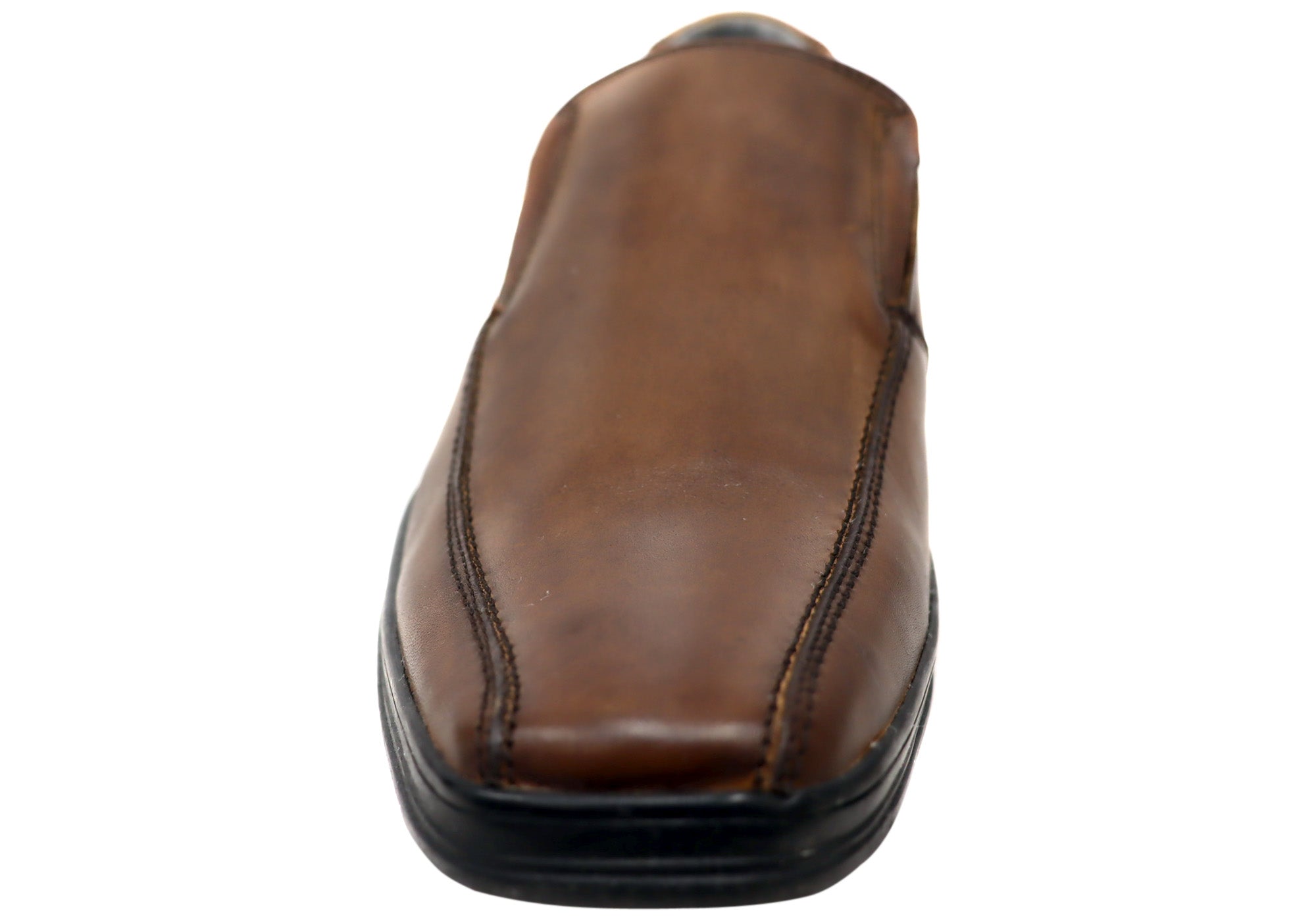 Julius Marlow Premium Men's Leather Slip-On Dress Shoes - Comfortable Business Casual Loafers for Office, Wedding & Formal Events