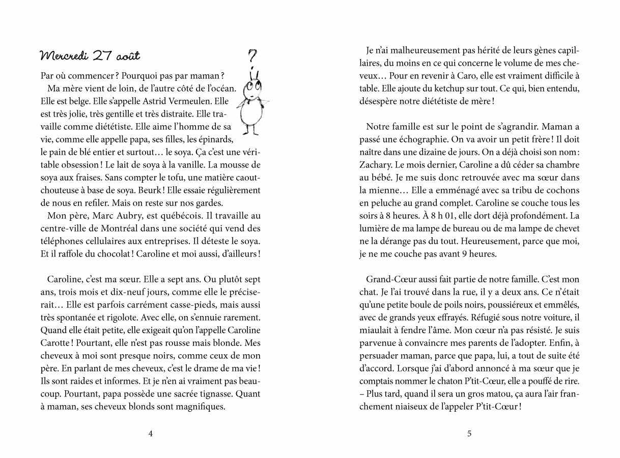 Alice's Diary (Volume 1) - French Novel for Young Adults | Perfect for Teen Readers, Book Clubs & Gift Giving