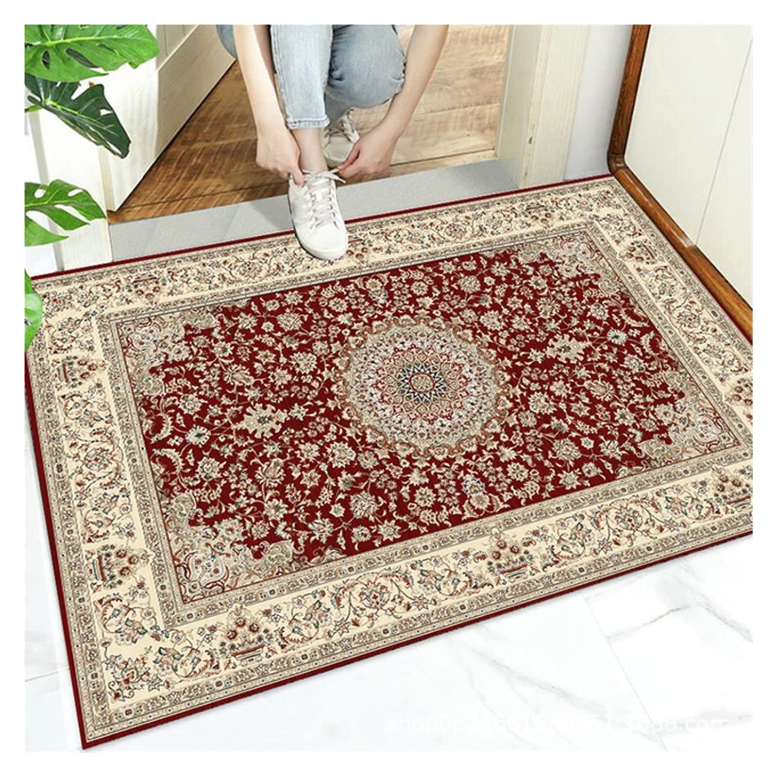 Non-Slip Indoor Outdoor Doormat 60x90cm - Waterproof Entrance Rug for Front Door, Patio, Kitchen & Bathroom - Durable Floor Mat for Home & Office (H Color) - Perfect for High Traffic Areas & Wet Conditions