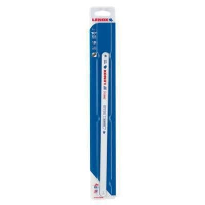 Premium Bi-Metal Hacksaw Blade 18-Tooth 10-Inch (2-Pack) - Durable Metal Cutting Tool for DIY Projects, Plumbing & Construction Work