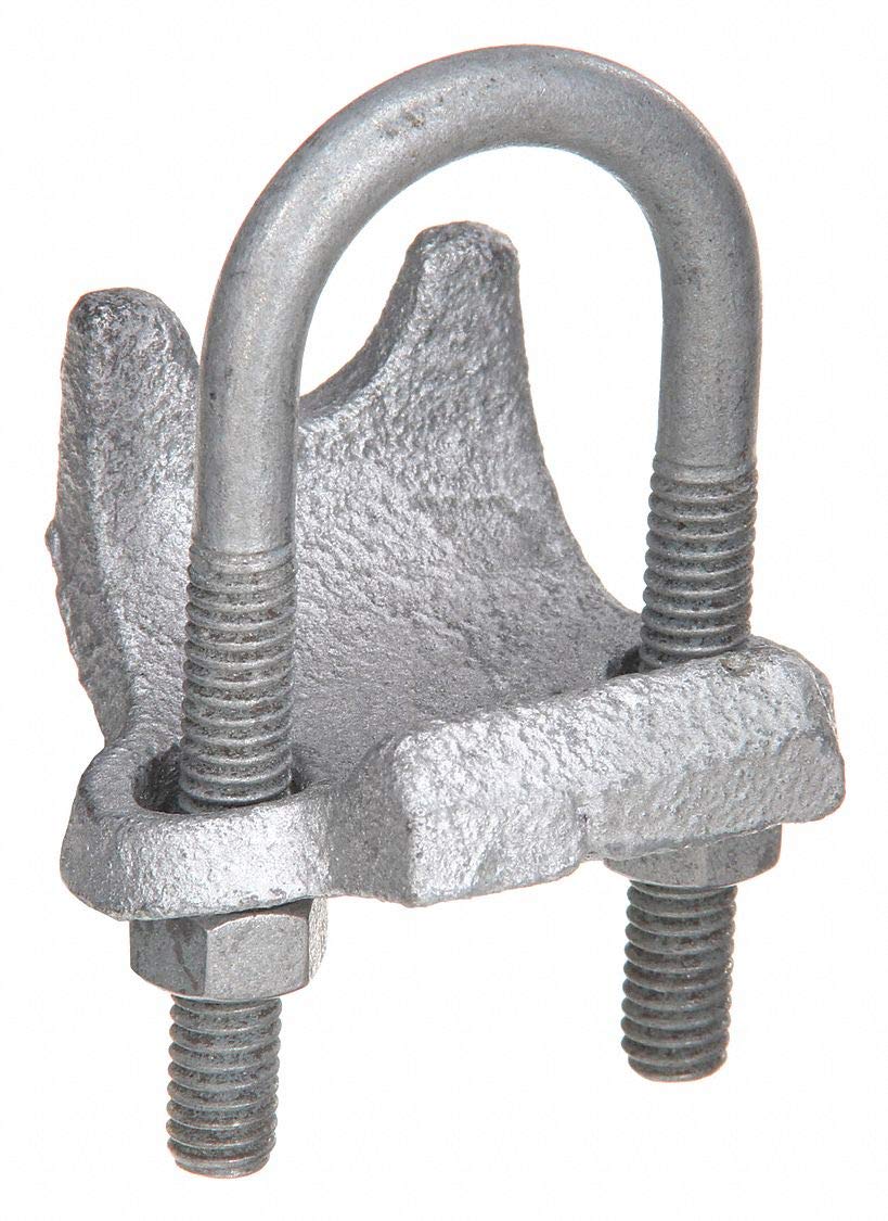 Right Angle Conduit Clamp - Heavy Duty Malleable Iron Electrical Clamp for Secure Cable Management | Perfect for Industrial Wiring, Electrical Installations & DIY Projects