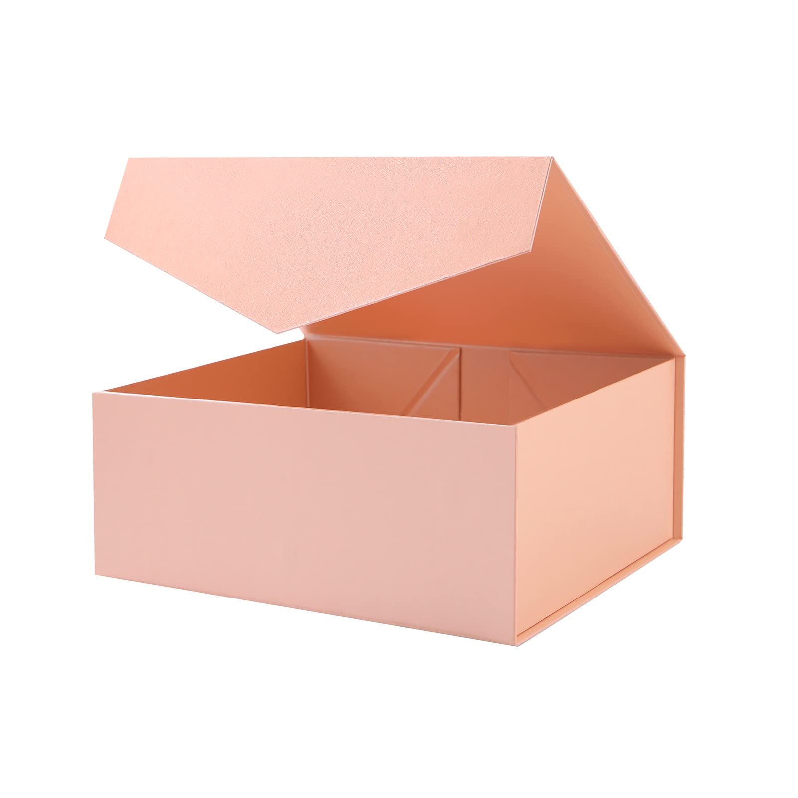 Premium Matte Rose Pink Gift Box 9x6.5x3.8 Inches - Magnetic Closure Bridesmaid Proposal Box, Christmas Present Packaging, Wedding Favor Container | Perfect for Jewelry Gifts, Party Favors & Special Occasion Wrapping