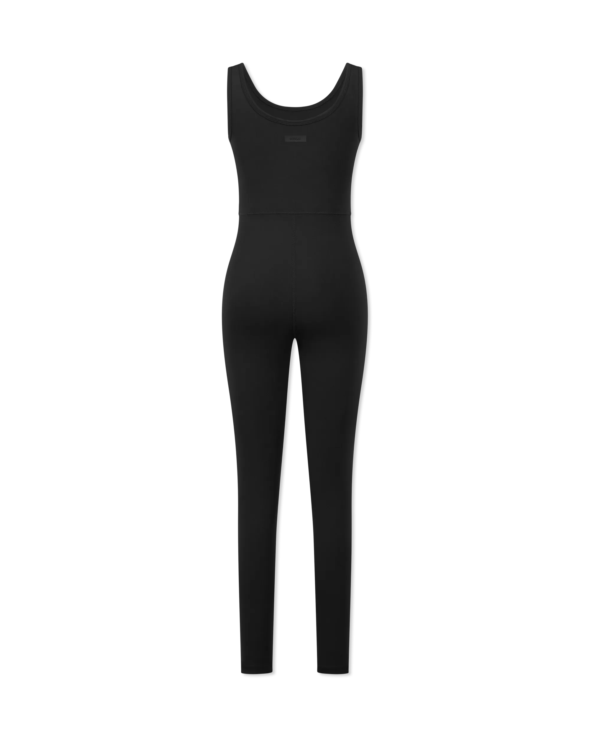 Women's Jewel Neck Tank Top Jumpsuit - Sleeveless Romper for Summer, Beach, and Casual Outings