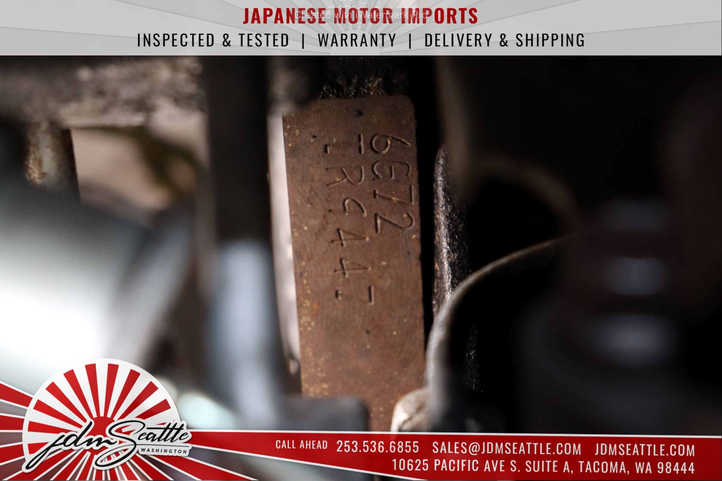 JDM 6G72TT 94-97 Mitsubishi 3000GT & Dodge Stealth Twin Turbo Engine - Core Only - Perfect for Performance Upgrades & Restoration Projects