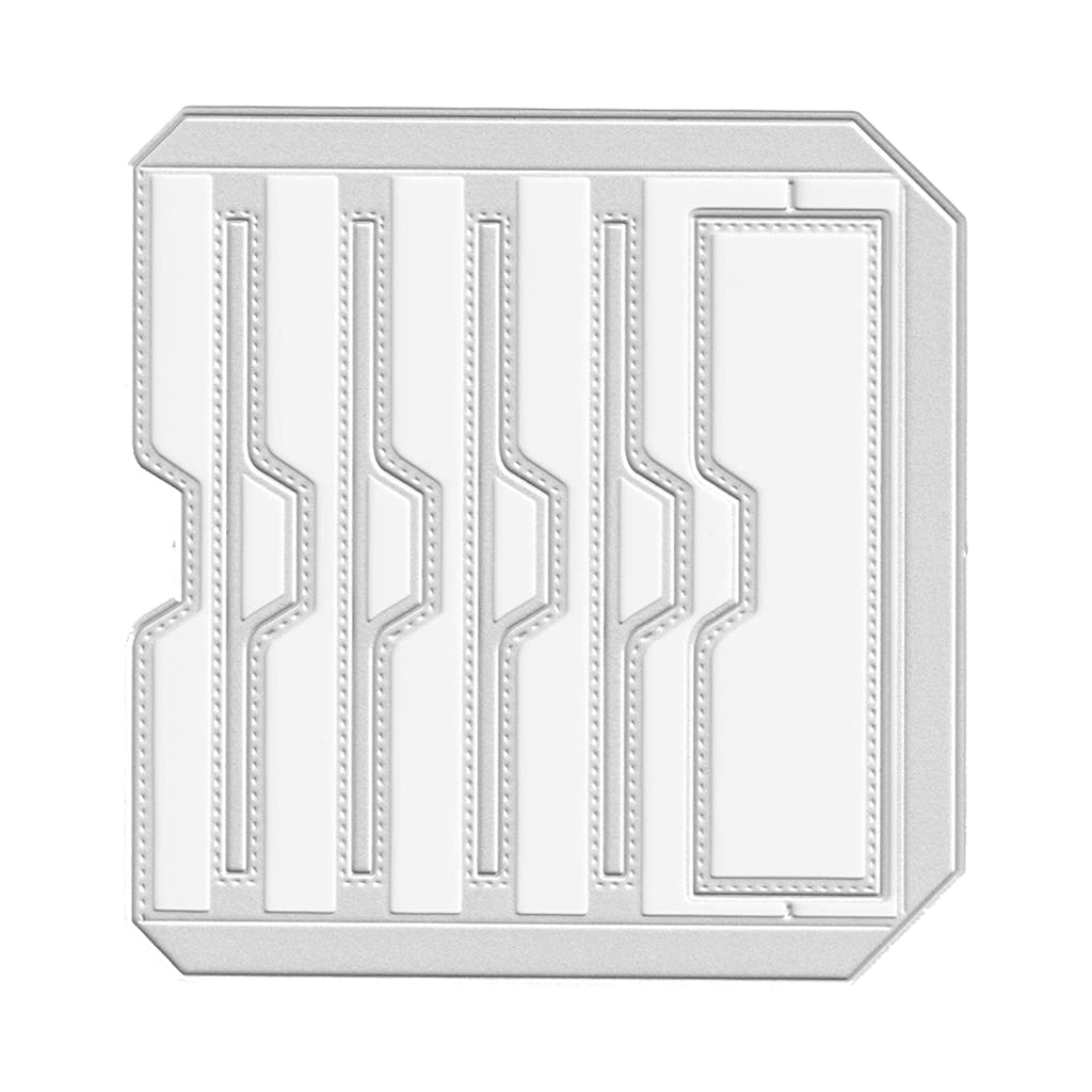 Kamonda Creative Lace Shape Frame Carbon Steel Cutting Dies for DIY Scrapbooking, Photo Album, Card Making | Embossing Stencil for Decorative Paper Crafts | Perfect for Wedding Invitations, Greeting Cards & Home Decor Projects (Style 1445)