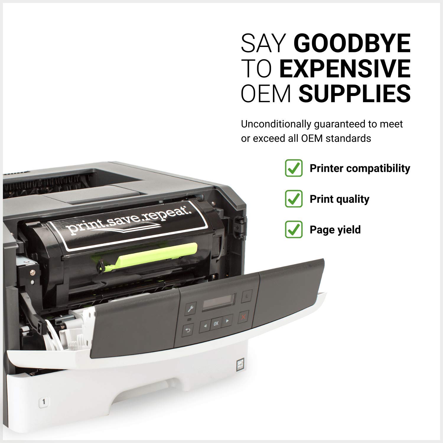 Lexmark B281X00 Extra High Yield Remanufactured Toner Cartridge - Compatible with B2865 Laser Printer (30,000 Pages) | Print, Save & Repeat | Ideal for Office, Home & High-Volume Printing Needs