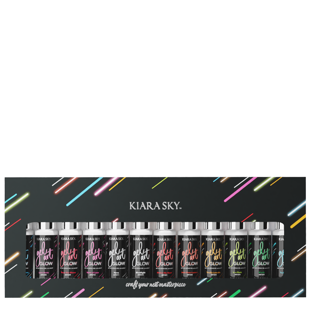 Gel Art Glow Collection - Premium Glow in The Dark Gel Pens for Creative Writing, Drawing & DIY Crafts - Perfect for Journals, Scrapbooking & Nighttime Art Projects