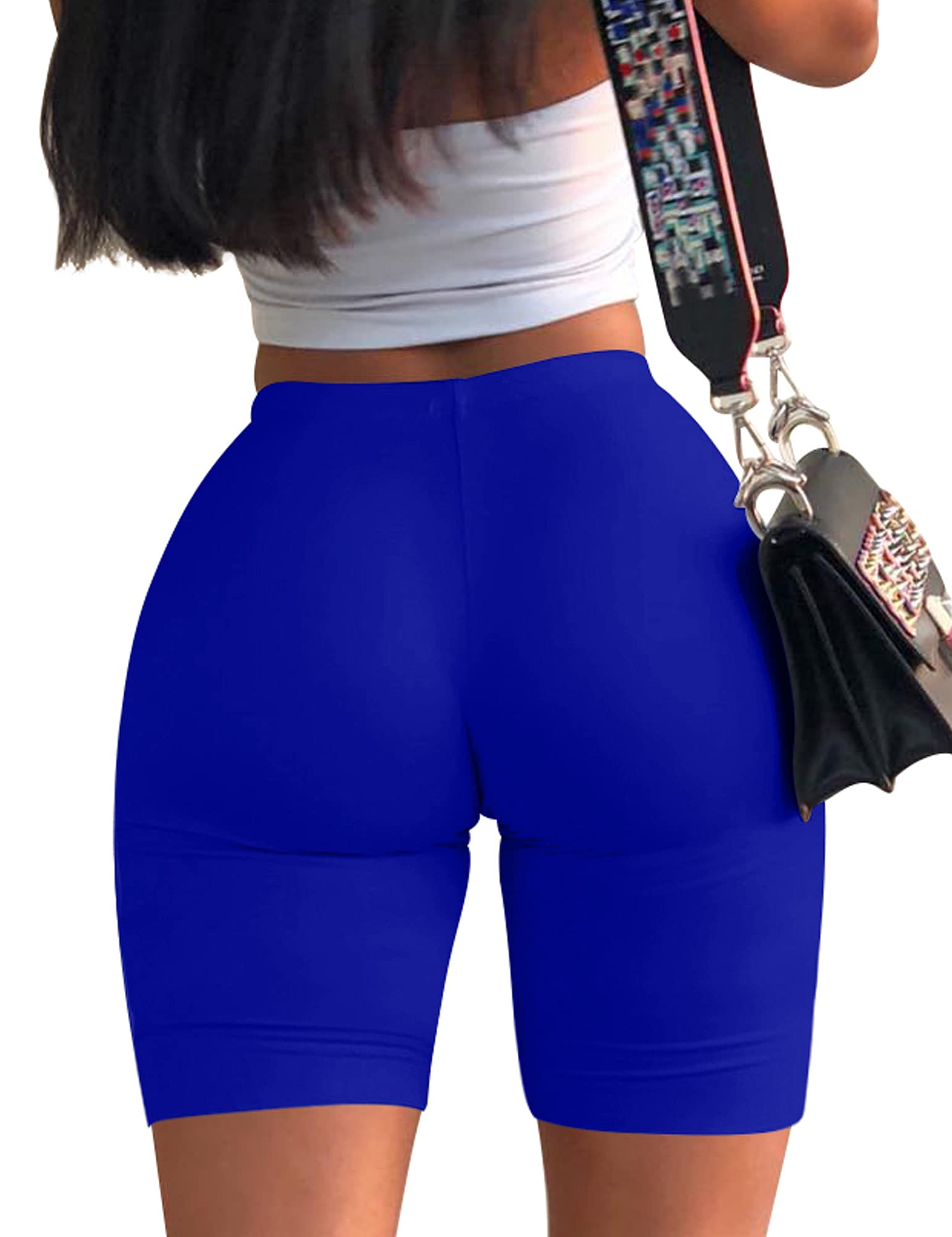 Empower Your Workout with Mokoru Women's High Waisted Biker Shorts