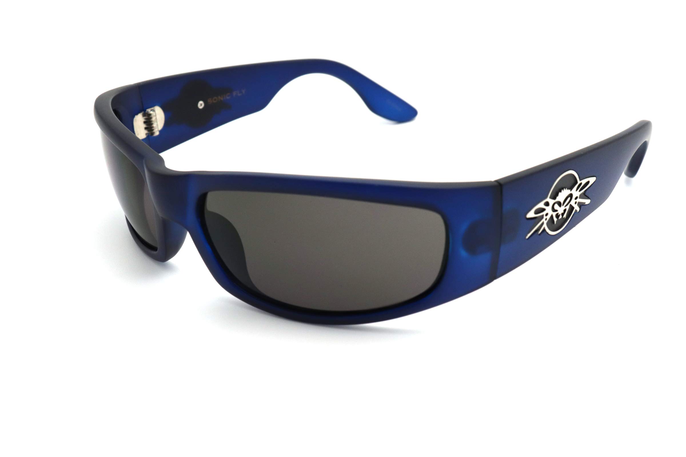 Black Flys Sonic Fly Polarized Sunglasses for Men & Women - UV Protection, Retro Aviator Style - Perfect for Driving, Beach, and Outdoor Activities