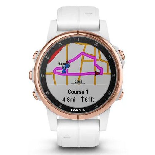 Garmin Fenix 5S Plus GPS Smartwatch - Premium Multisport Watch with Music, Garmin Pay & Heart Rate Monitor - Perfect for Running, Hiking, Swimming & Outdoor Adventures