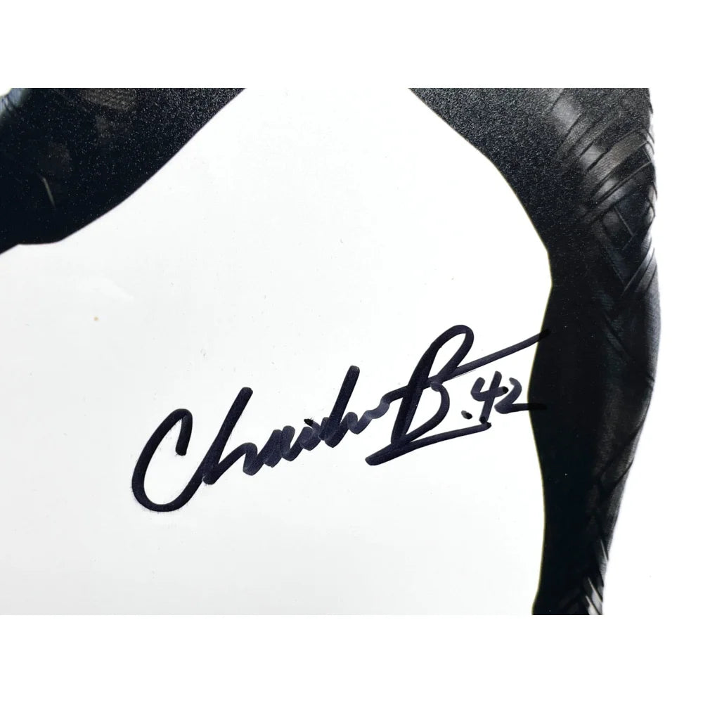 Chadwick Boseman Autographed Black Panther 8x10 Photo Framed with JSA COA - Signed Marvel Collectible - Perfect for Home Decor, Office Display & Superhero Fan Gifts