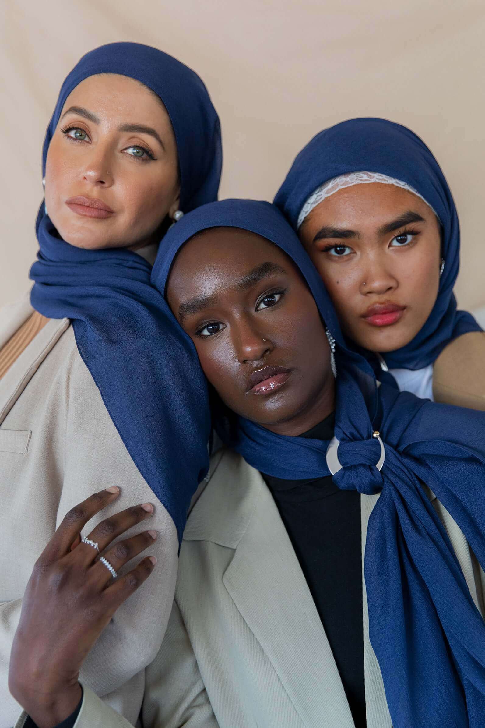 Radiant Navy Silk Chiffon Fabric - Premium Soft & Flowy Material for Dresses, Scarves & Evening Gowns - Perfect for Bridal, Formal Wear & DIY Fashion Projects
