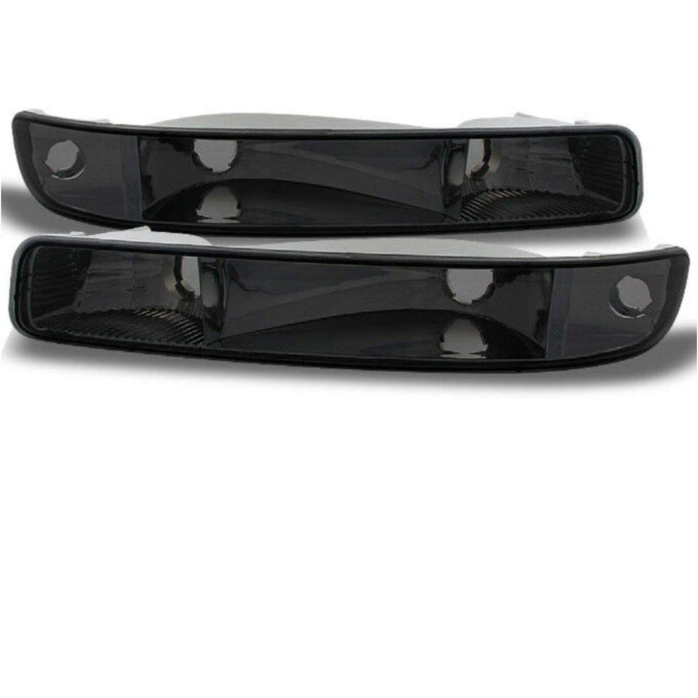 1999-2006 Car Front Bumper Signal Lights & Parking Lamps - Smoked Lens Replacement for Improved Visibility & Style | Perfect for Night Driving & Custom Car Upgrades