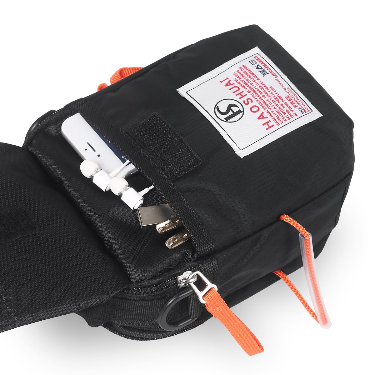 Waterproof Shoulder Bag for Men & Women - Lightweight Crossbody Messenger Bag with Adjustable Strap - Ideal for Outdoor Sports, Travel, Hiking & Camping - Perfect for Phones, Wallets & Essentials (Small)