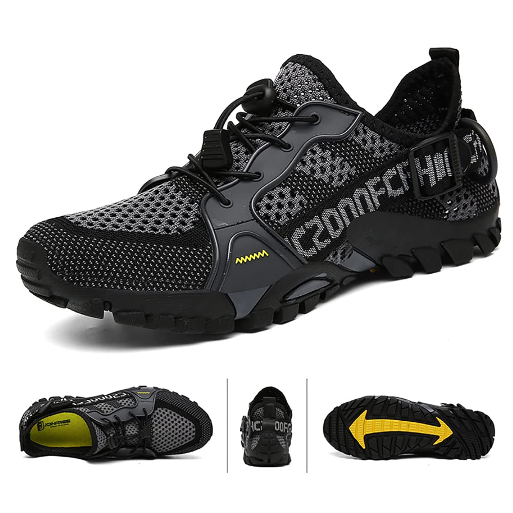 **Men's & Women's Quick-Drying Water Shoes for Hiking, Beach, Travel & Outdoor Activities – Lightweight Aqua Shoes for Walking, Trekking & Climbing**    *(Perfect for Swimming, Kayaking, Snorkeling & Water Sports Adventures)*