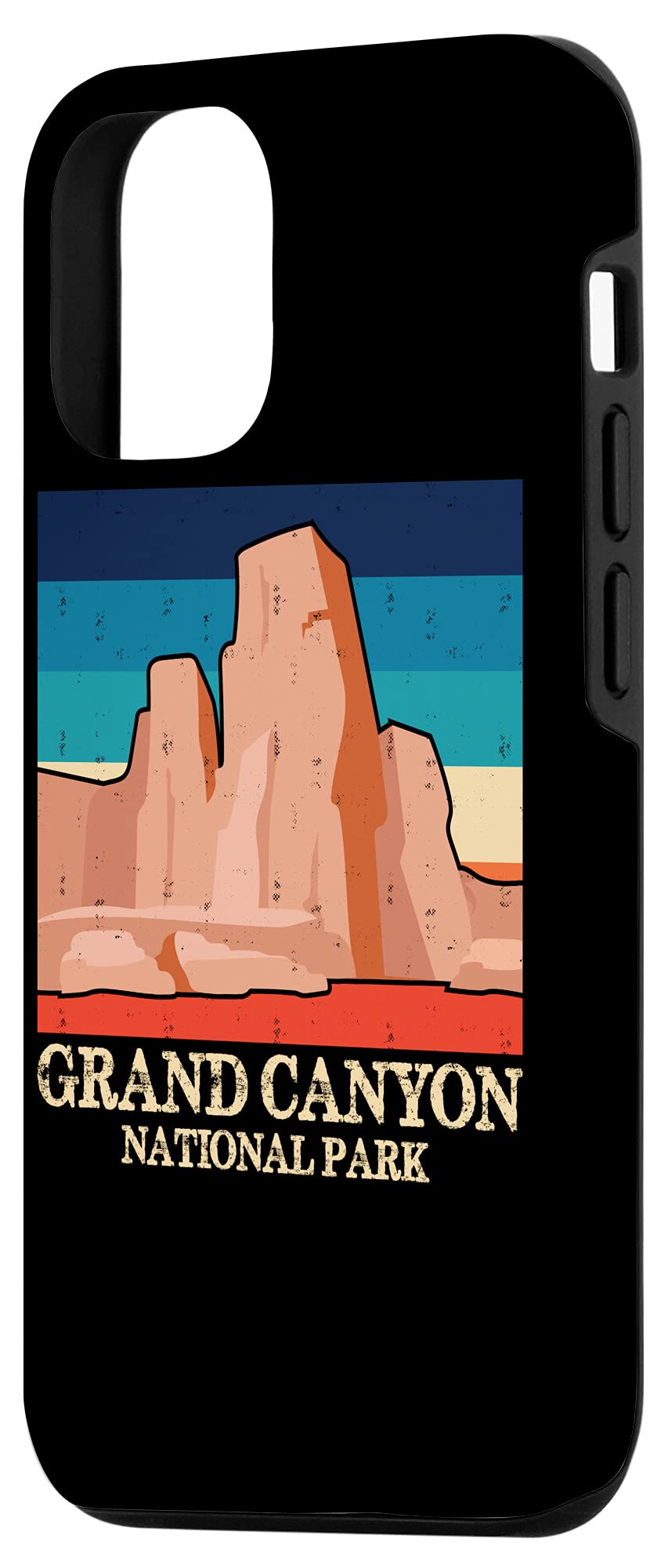 iPhone 12/12 Pro Case - Arizona USA National Park Design with Grand Canyon Landscape | Perfect for Outdoor Adventures, Travel & Nature Lovers