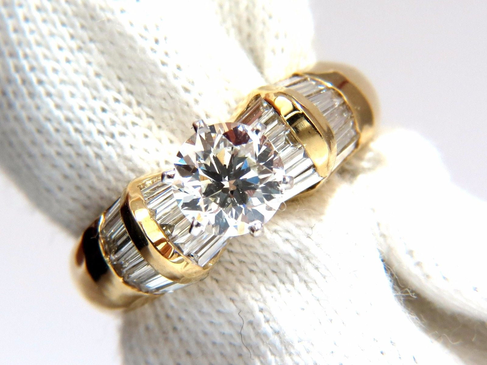 GIA Certified 1.78ct Natural Round Diamond Engagement Ring in 14K White Gold - Perfect for Proposals, Weddings & Anniversary Gifts