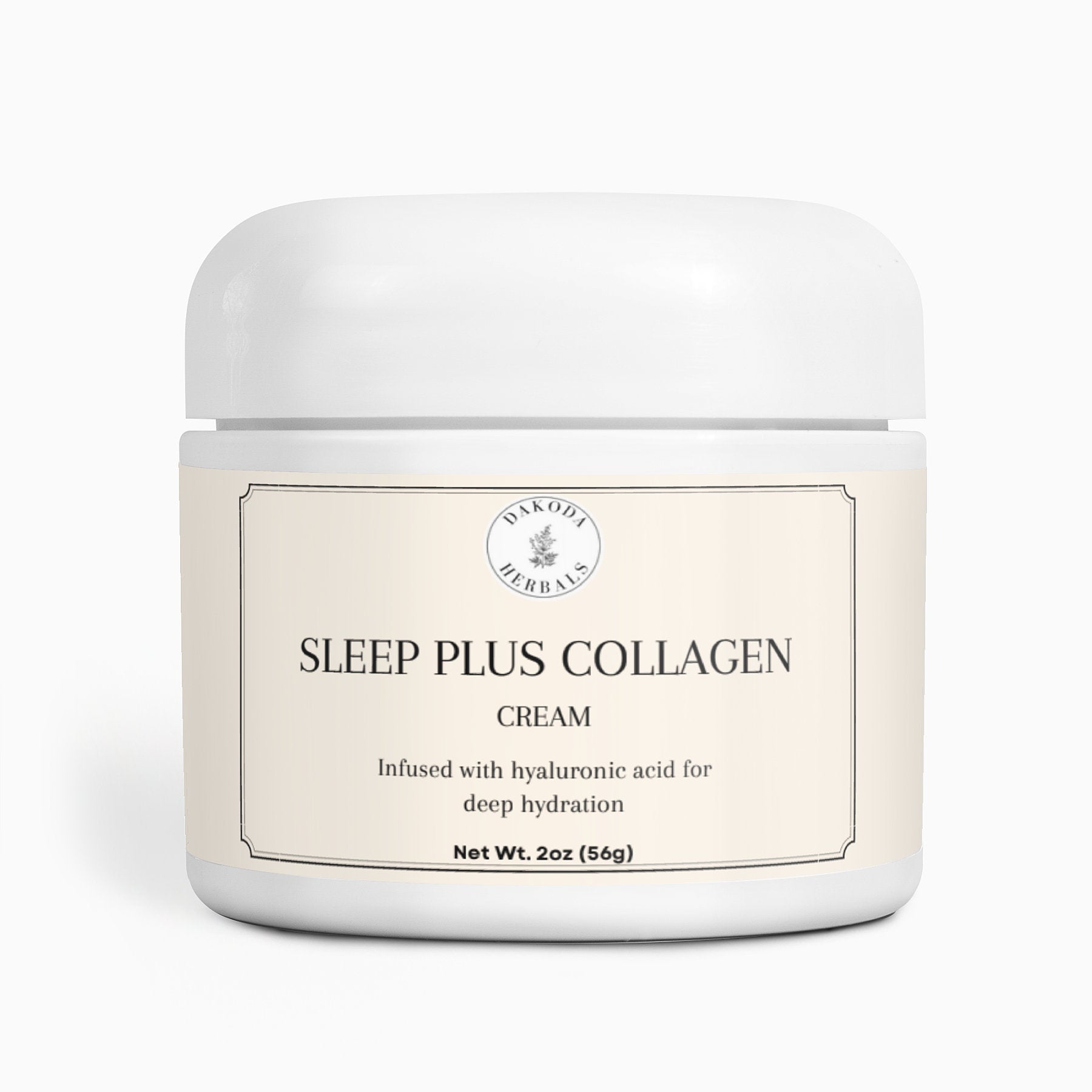 Sleep Plus Collagen Cream - Nighttime Moisturizer for Rest, Hydration & Anti-Aging | Wake Up to Glowing Skin | Perfect for Nighttime Skincare Routine & Anti-Wrinkle Care