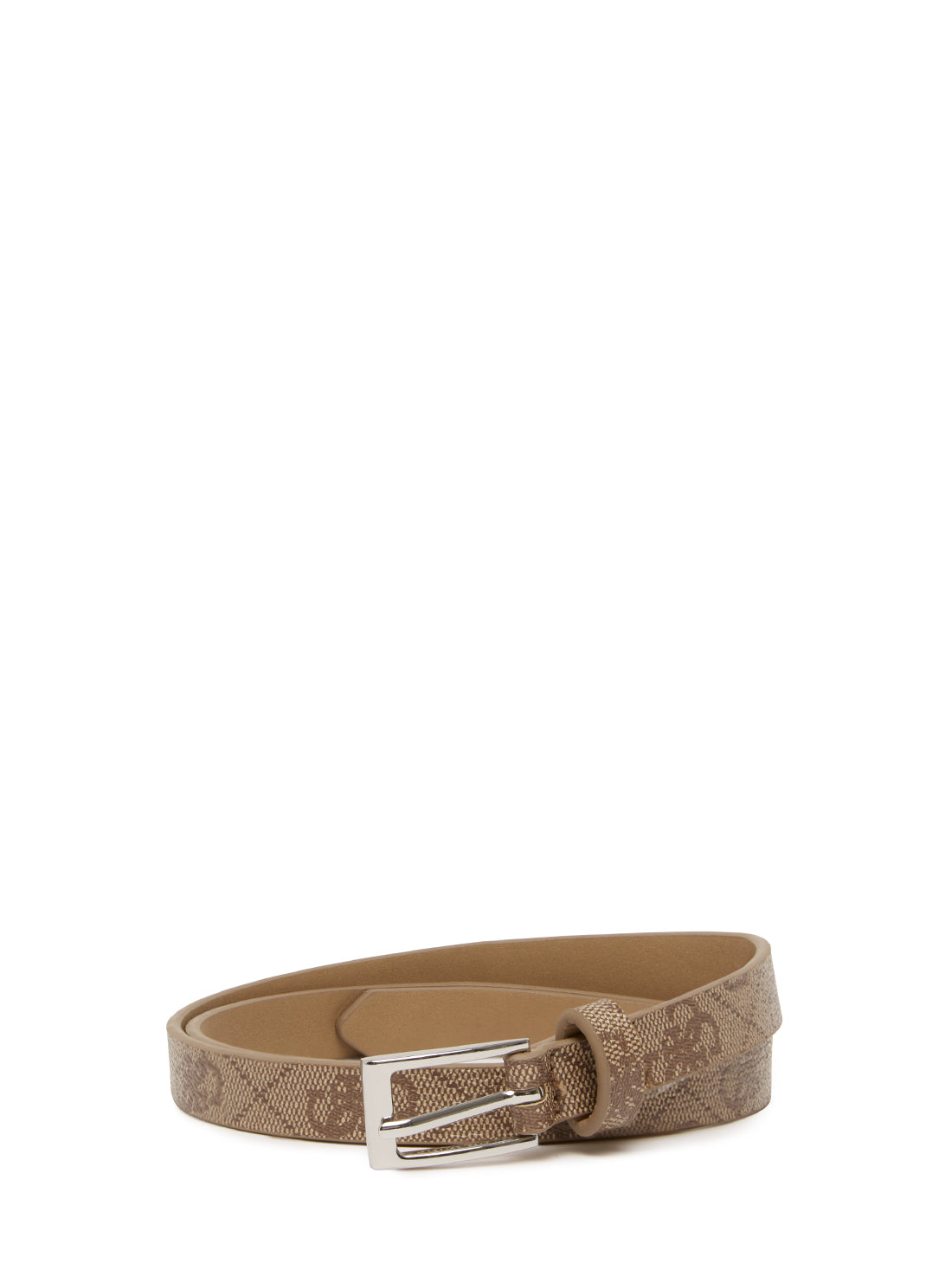 15mm Mocha Logo Two For One Belt Set - Stylish & Versatile Leather Belts for Men & Women - Perfect for Casual, Office & Formal Outfits