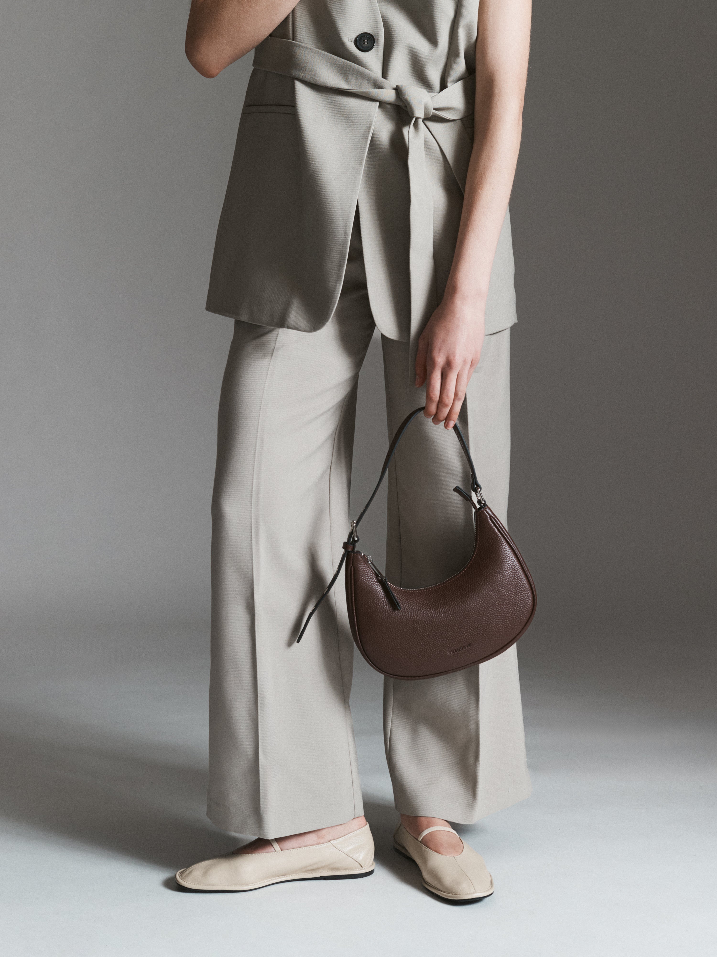 Premium Friday Bag - Genuine Pebbled Leather Coffee Brown Tote for Women | Stylish Work, Travel & Everyday Carry | Perfect for Office, Commute & Weekend Outings