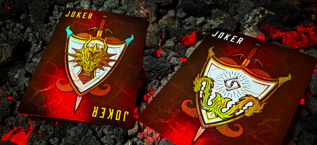 Premium Draconian Crimson Playing Cards - High-Quality Poker Deck for Magic Tricks, Cardistry & Casino Games - Perfect for Professional Magicians & Card Enthusiasts