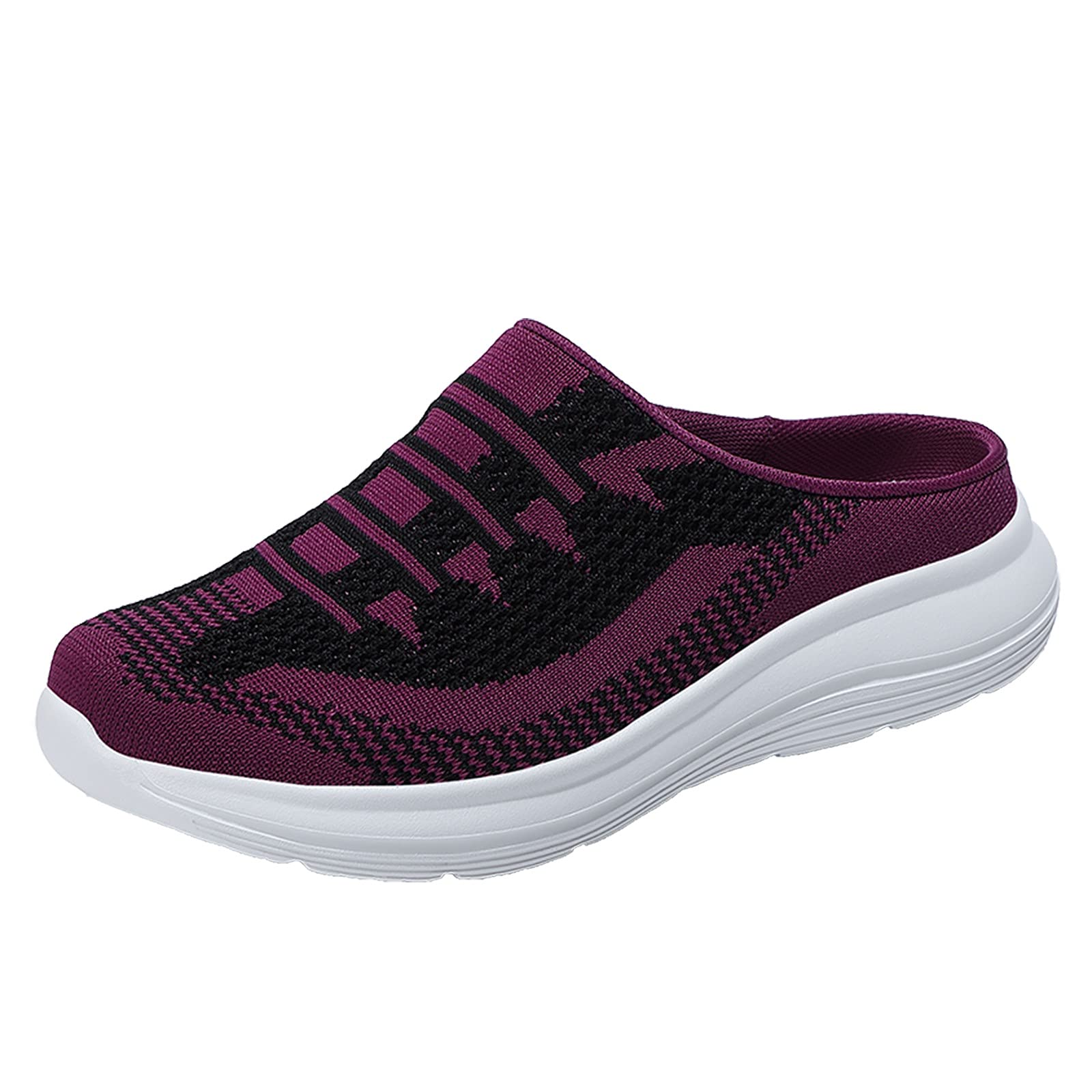 Comfortable Slip-On Wedge Sneakers for Women - Breathable Casual Shoes for Outdoor Walking, Fashionable & Leisure Wear - Perfect for Daily Errands, Travel & Light Exercise