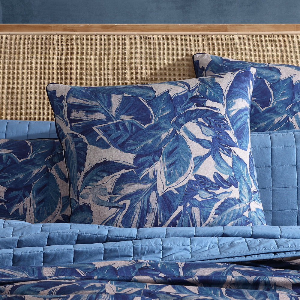 Elio Blue Quilt Cover Set - Queen Size Bedding for Comfort & Style | Perfect for Master Bedroom, Guest Room & Cozy Home Decor