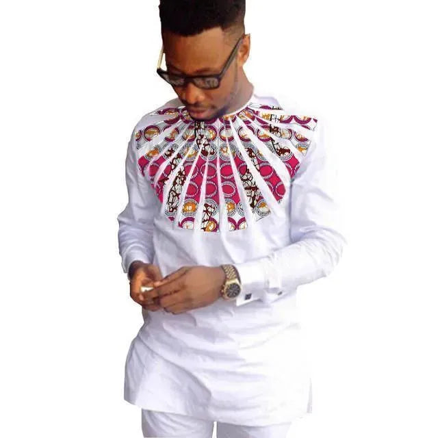 Stylish African Print Shirts for Men | Tobi Traditional Dashiki Tops | Perfect for Casual Wear, Parties & Cultural Events