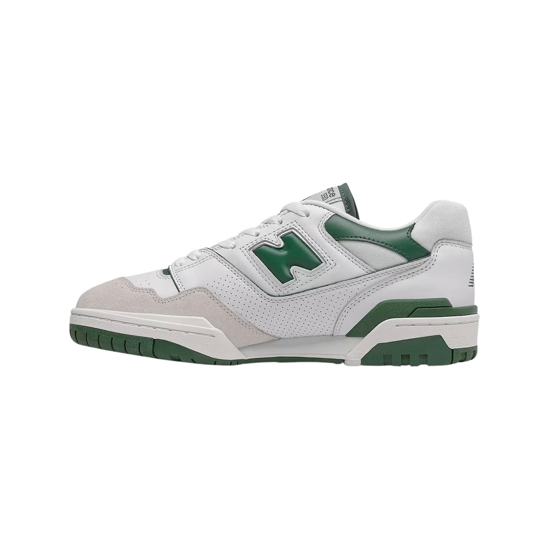 New Balance 550 White Green Sneakers - Men's & Women's Casual Shoes for Walking, Running & Streetwear Fashion