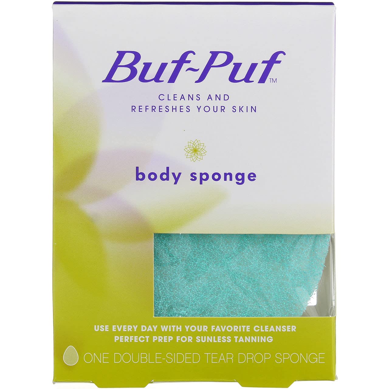 Buf-Puf Body Sponge - Gentle Exfoliating Shower Sponge for Smooth Skin | Perfect for Daily Use & Sensitive Skin Care