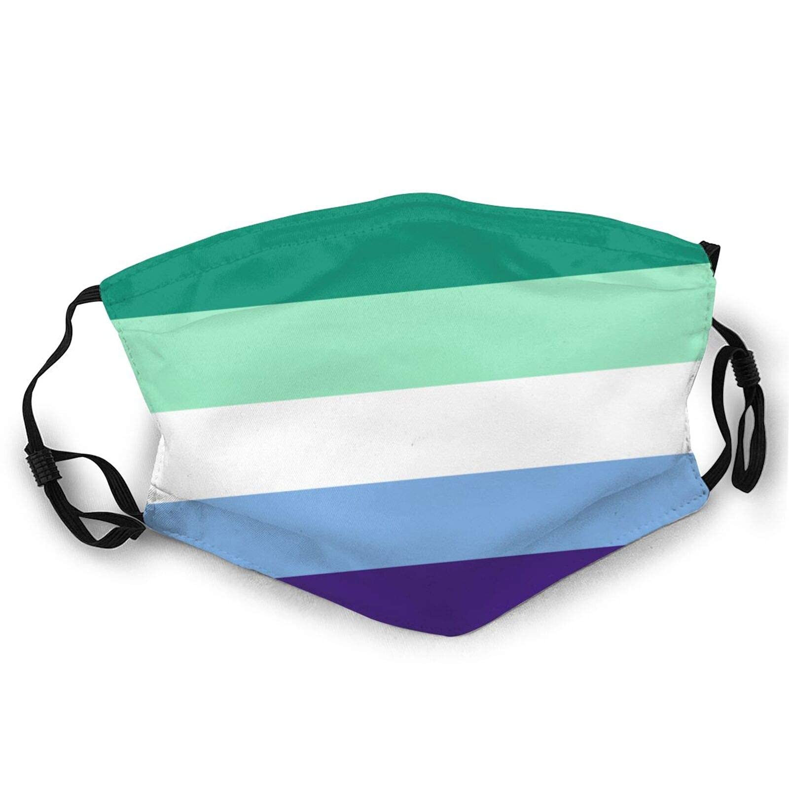 MLM Pride Flag Face Mask - Washable, Adjustable & Reusable Balaclava for Men & Women - LGBTQ+ Rainbow Filterable Mask for Pride Events, Festivals & Daily Wear