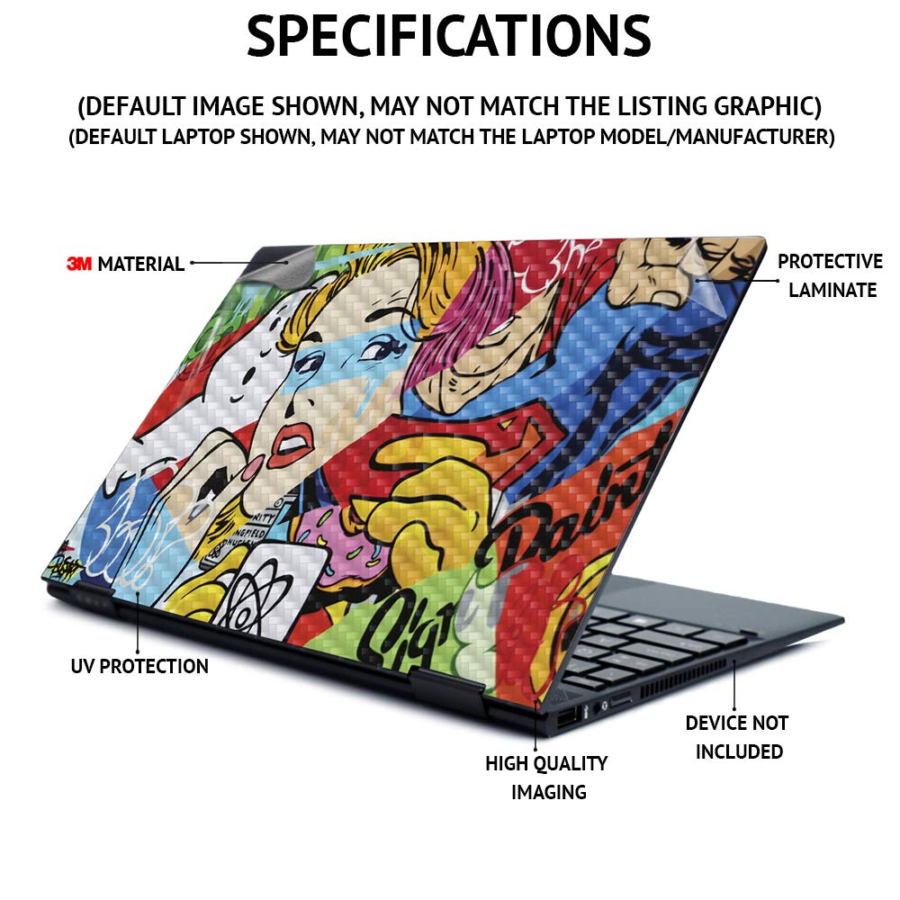 Carbon Fiber Skin for Surface Laptop 3 13.5
