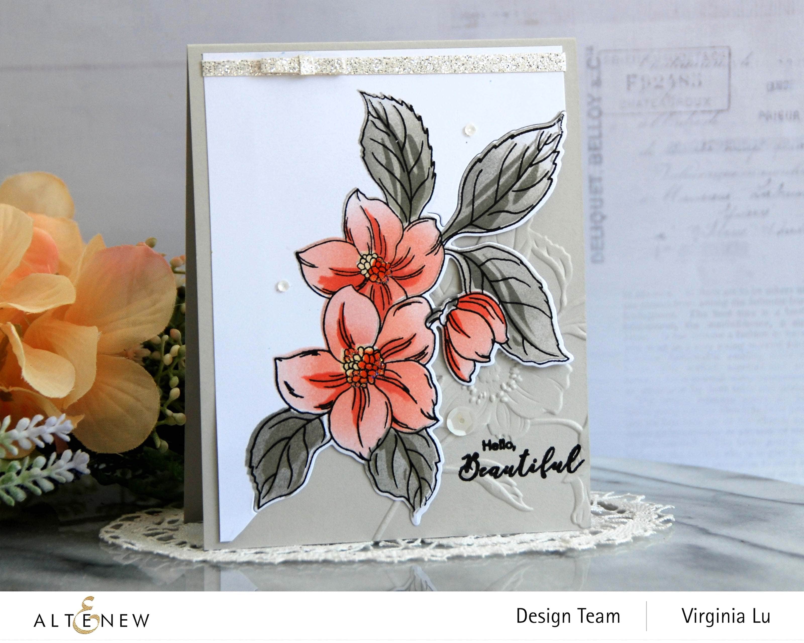 DIY Craft Your Life Project Kit: Hello Beautiful - Creative Scrapbooking & Card Making Supplies for Handmade Greeting Cards, Journals, and Home Decor