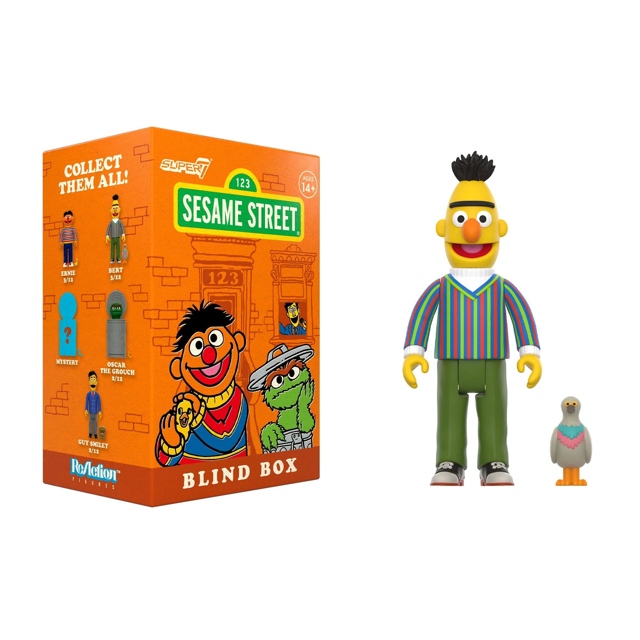 Sesame Street Blind Box Wave 3 - Collectible Mystery Toys for Kids & Adults - Perfect for Gifts, Parties, and Surprise Reveals