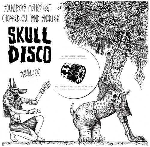 Appleblim & Shackleton - Soundboy's Ashes Get Chopped Out And Snorted (SKULL06) | Limited Edition Vinyl | Skull Disco Record | Perfect for DJ Sets & Underground Music Collectors