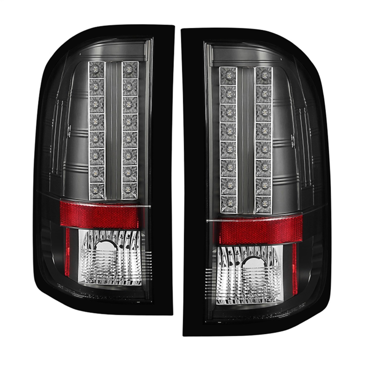 Spyder Auto 5001771 LED Tail Lights for Cars - Black/Clear Smoke Lens - High Visibility & Style Upgrade for Night Driving & Custom Look