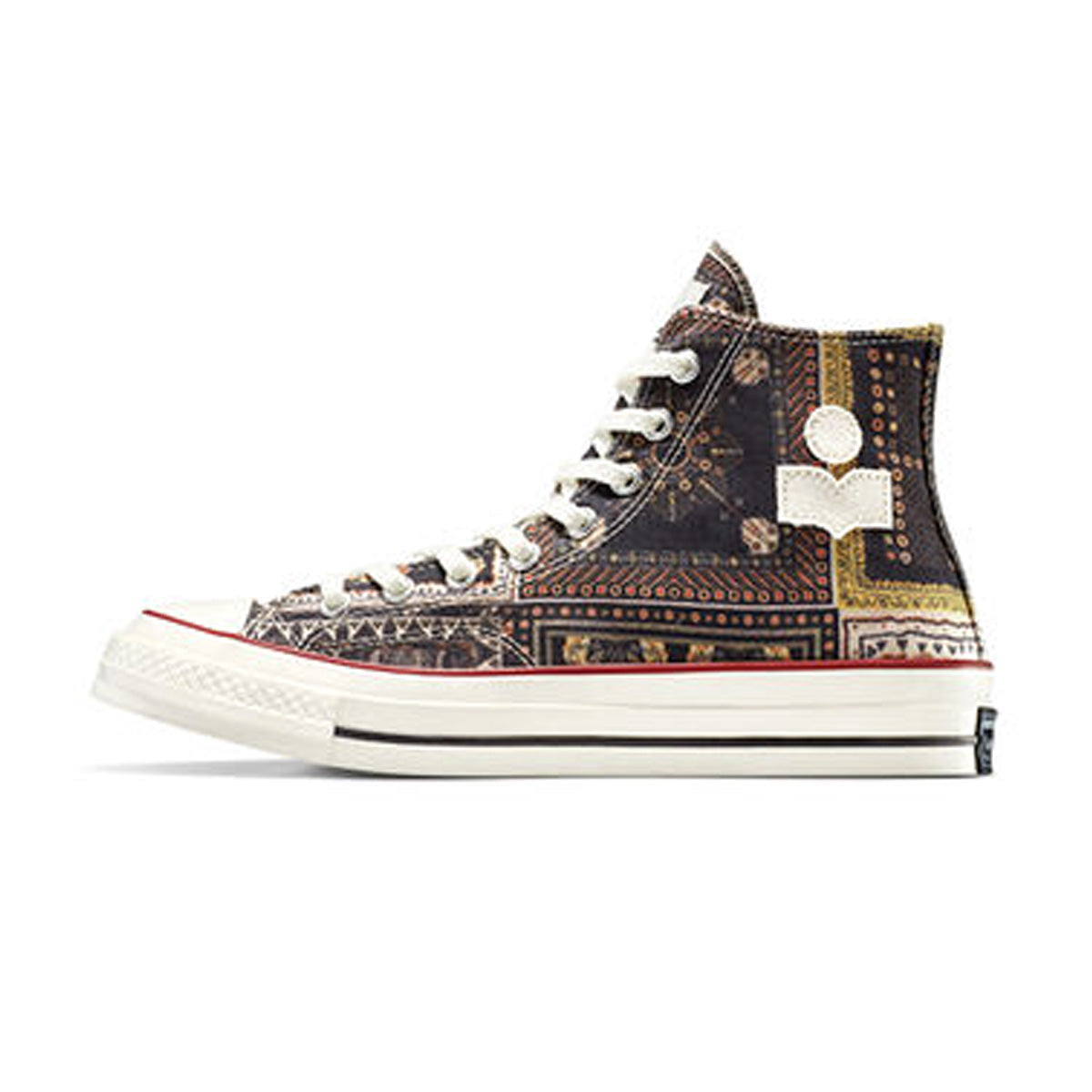 Isabel Marant Chuck 70 Sneakers in Black Vanilla Ice - Stylish High-Top Canvas Shoes for Women | Perfect for Casual Outfits, Streetwear & Everyday Wear