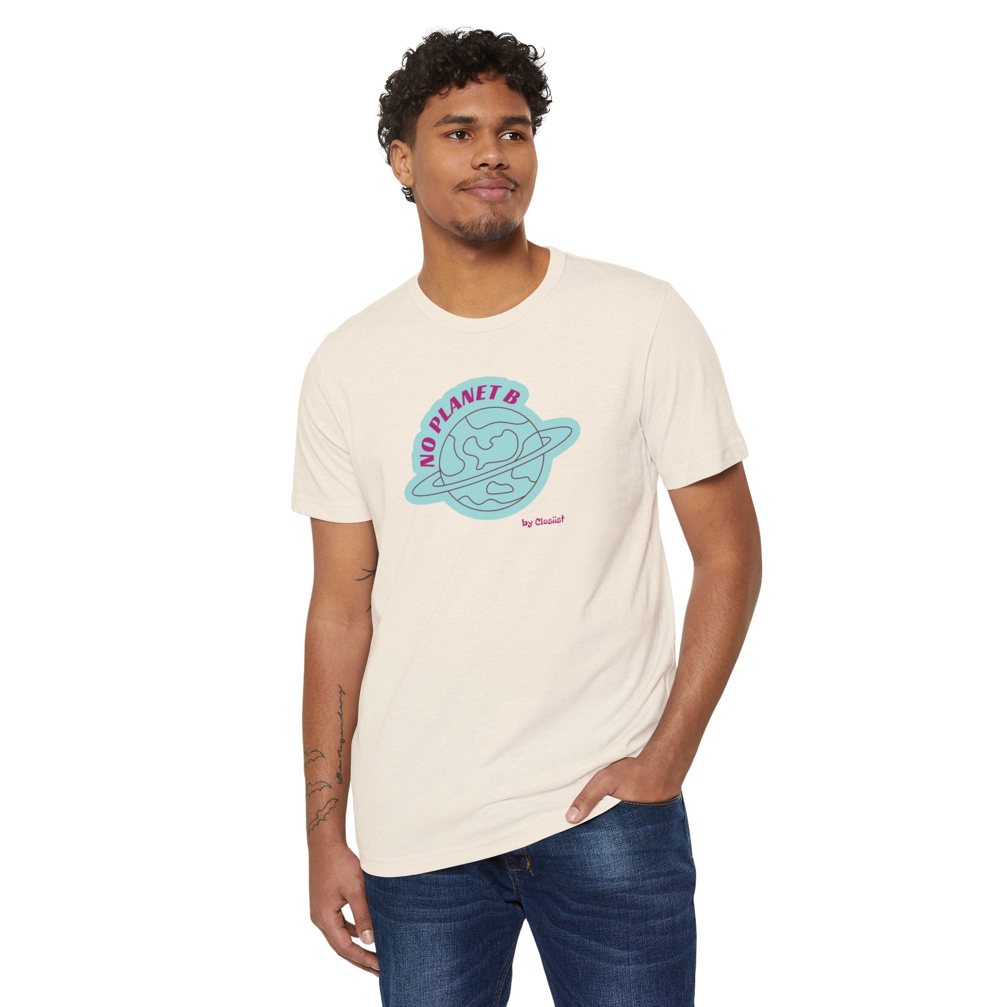 No Planet B Organic Cotton T-Shirt - Eco-Friendly & Sustainable Fashion for Earth Lovers & Environmental Activists