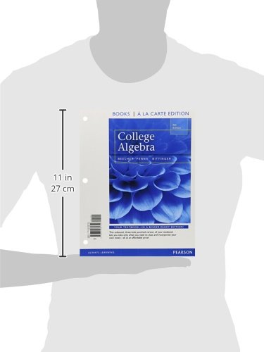 College Algebra Textbook with Integrated Review, Loose Leaf Edition + MyMathLab Student Access Card & Sticker – Perfect for College Students & Self-Study