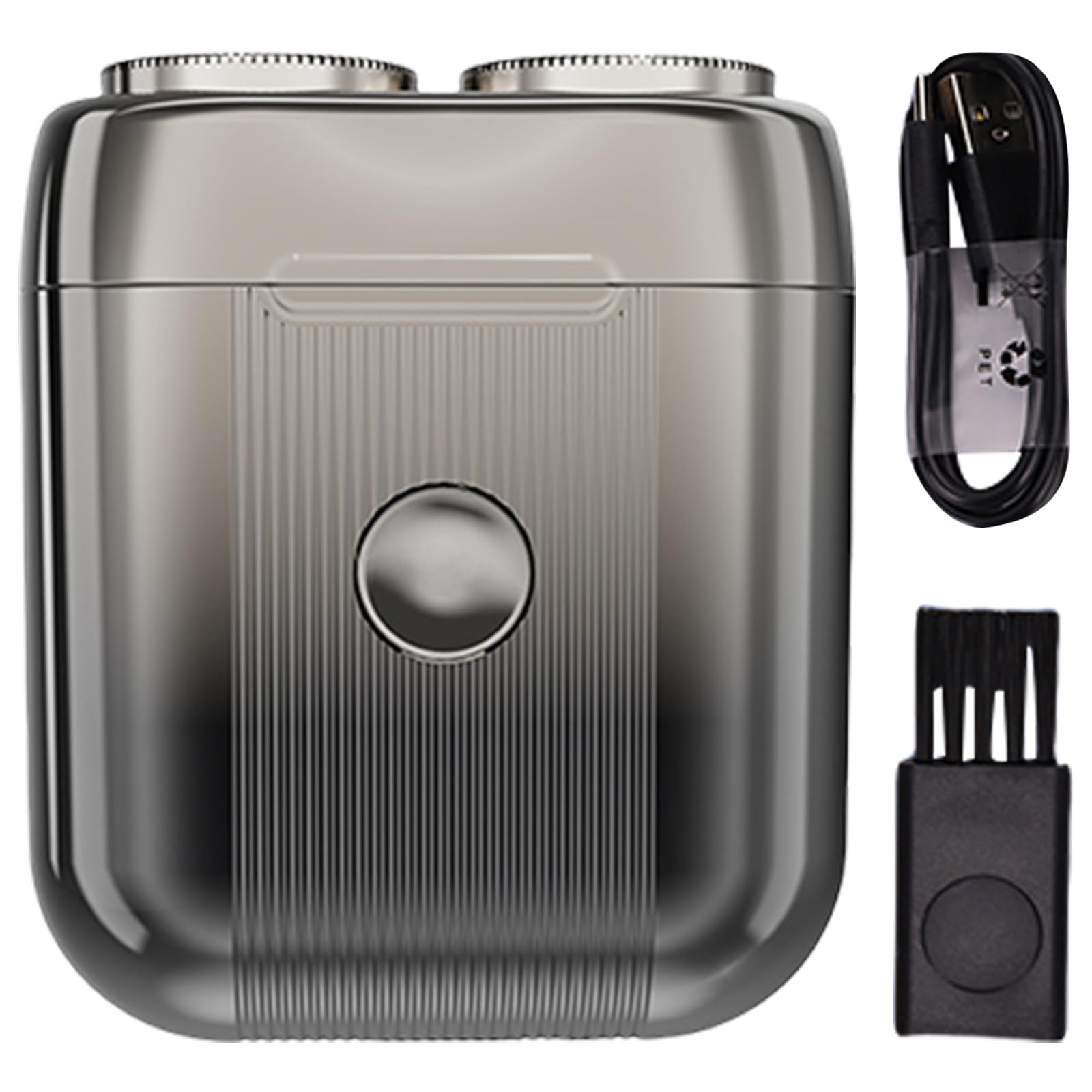 Rechargeable Cordless Electric Beard Trimmer for Men - Portable Travel Shaver with Precision Trimming - Perfect for Home, Office, and On-the-Go Grooming