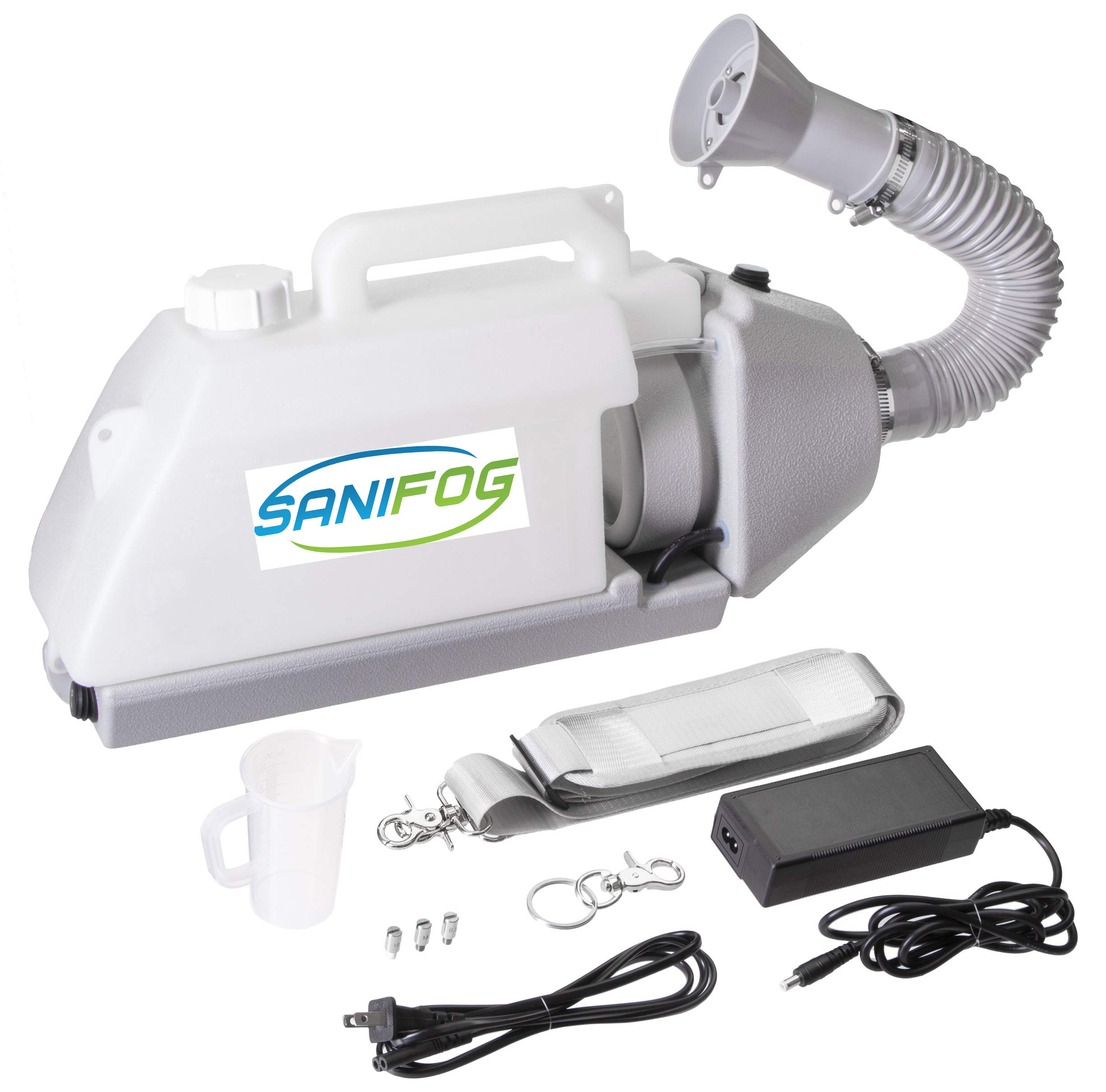 3L Cordless Disinfectant Fogger Machine - 25ft ULV Cold Fogger Electric Sprayer for Commercial, Industrial & Home Use | Perfect for Sanitizing Offices, Schools, and Public Spaces